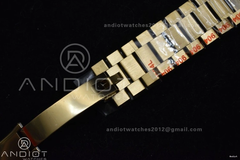 DayDate Bracelet 904L Gain President Steel GMF 40 YG Diamond Gold Markers A3255 Dial Weight V2 On 0111
